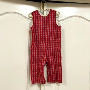 Little boy’s plaid longall